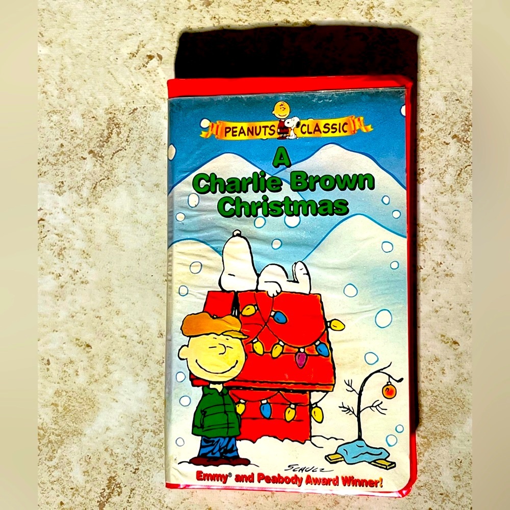 A Charlie Brown Christmas Movie 1995 VHS